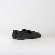 Picture of ASH WOMEN'S JASPER STUDDED LEATHER MOC PONY BLACK 3