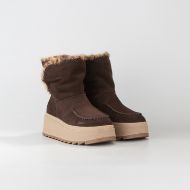 Picture of ASH WOMEN'S MARBLE ANKLE BOOT DARK BROWN 2