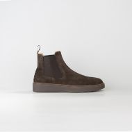 Снимка на LA MARTINA МЪЖКИ ОБУВКИ VELVET CHELSEA IN SUEDE DARK BROWN 1