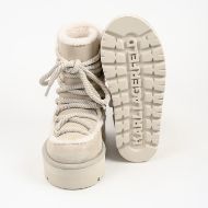Снимка на KARL LAGERFELD ДАМСКИ БОТУШИ SKYLAR SKI PADDED LOW BOOTS OFF WHITE 5