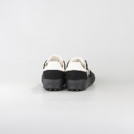 Снимка на BIKKEMBERGS МЪЖКИ СПОРТНИ ОБУВКИ FUTSAL MIXED LEATHER AND FABRIC SNEAKERS BLACK/OFF-WHITE 5