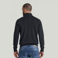 Picture of G-STAR MEN'S CORE REFINED FULL ZIP KNIT DK LEGION BLUE 2