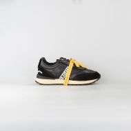 Снимка на BIKKEMBERGS МЪЖКИ СПОРТНИ ОБУВКИ IGNITE MIXED LEATHER USED EFFECT SNEAKERS BLACK 4