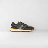 Снимка на BIKKEMBERGS МЪЖКИ СПОРТНИ ОБУВКИ IGNITE SUEDE LEATHER AND FABRIC SNEAKERS CHOCOLATE/BLACK/MILITARY G 1