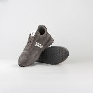 Снимка на BIKKEMBERGS МЪЖКИ СПОРТНИ ОБУВКИ IGNITE SUEDE LEATHER SNEAKERS GRAPHITE/BLACK 4