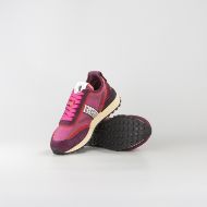 Снимка на BIKKEMBERGS ДАМСКИ СПОРТНИ ОБУВКИ IGNITE SUEDE LEATHER AND FABRIC SNEAKERS PLUM/RED/FUCHSIA 5
