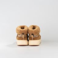 Снимка на JOHN RICHMOND ДАМСКИ БОТУШИ JR ONE SUEDE AND FUR BOOTS WITH CHARMS TOFFEE 5