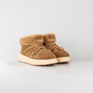 Снимка на JOHN RICHMOND ДАМСКИ БОТУШИ JR ONE SUEDE AND FUR BOOTS WITH CHARMS TOFFEE 2