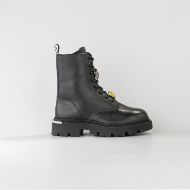 Снимка на JOHN RICHMOND ДАМСКИ БОТУШИ WICTOR VINTAGE LEATHER BOOTS WITH CHARMS BLACK 1