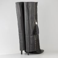 Снимка на JOHN RICHMOND ДАМСКИ БОТУШИ CORE LEATHER HIGH BOOTS WITH ZIPPER BLACK 3