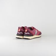 Снимка на BIKKEMBERGS ДАМСКИ СПОРТНИ ОБУВКИ IGNITE SUEDE LEATHER AND FABRIC SNEAKERS PLUM/RED/FUCHSIA 3
