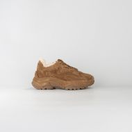 Picture of ASH WOMEN'S ADDICT BIS FUR SNEAKER CHESTNUT 1