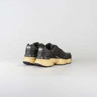 Picture of CNC COSTUME NATIONAL WOMEN'S QS.89 MIXED LEATHER USED EFFECT SNEAKERS BLACK 3