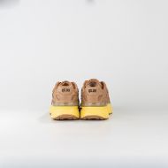 Picture of CNC COSTUME NATIONAL WOMEN'S QS.89 MIXED LEATHER USED EFFECT SNEAKERS TOFFEE 6