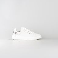 Снимка на JOHN RICHMOND МЪЖКИ СПОРТНИ ОБУВКИ JR ONE LEATHER SNEAKERS WITH METAL LETTERS WHITE 1