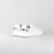Снимка на JOHN RICHMOND МЪЖКИ СПОРТНИ ОБУВКИ JR ONE LEATHER SNEAKERS WITH METAL LETTERS WHITE 3