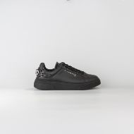 Снимка на JOHN RICHMOND МЪЖКИ СПОРТНИ ОБУВКИ JR ONE LEATHER SNEAKERS WITH METAL LETTERS BLACK 1