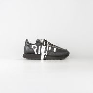 Снимка на JOHN RICHMOND МЪЖКИ СПОРТНИ ОБУВКИ THE RICH NAPPA LEATHER USED EFFECT RUNNERS BLACK 1