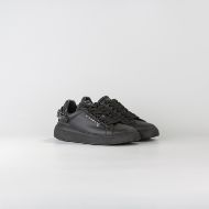 Снимка на JOHN RICHMOND ДАМСКИ СПОРТНИ ОБУВКИ JR ONE LEATHER SNEAKERS WITH METAL LETTERS BLACK 2
