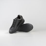 Снимка на JOHN RICHMOND ДАМСКИ СПОРТНИ ОБУВКИ JR ONE LEATHER SNEAKERS WITH METAL LETTERS BLACK 4