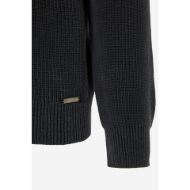Picture of DIRTY LAUNDRY MEN'S COTTON RIB CREWNECK VINTAGE BLACK 3