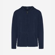 Picture of DIRTY LAUNDRY MEN'S LIGHTWEIGHT CASHMERE FULL ZIP NAVY 6