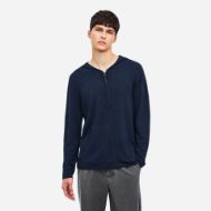 Picture of DIRTY LAUNDRY MEN'S LIGHTWEIGHT CASHMERE FULL ZIP NAVY 1
