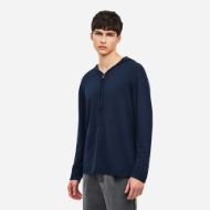 Picture of DIRTY LAUNDRY MEN'S LIGHTWEIGHT CASHMERE FULL ZIP NAVY 2