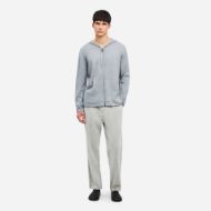 Picture of DIRTY LAUNDRY MEN'S LIGHTWEIGHT CASHMERE FULL ZIP GREY MELANGE 6