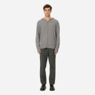Picture of DIRTY LAUNDRY MEN'S CASHMERE FULL ZIP GREY MELANGE 4