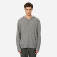 Picture of DIRTY LAUNDRY MEN'S CASHMERE FULL ZIP GREY MELANGE 1