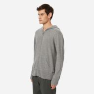 Picture of DIRTY LAUNDRY MEN'S CASHMERE FULL ZIP GREY MELANGE 2