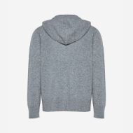 Picture of DIRTY LAUNDRY MEN'S CASHMERE FULL ZIP GREY MELANGE 8