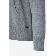 Picture of DIRTY LAUNDRY MEN'S CASHMERE FULL ZIP GREY MELANGE 6