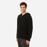 Picture of DIRTY LAUNDRY MEN'S CASHMERE FULL ZIP BLACK 2