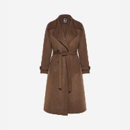 Picture of DIRTY LAUNDRY WOMEN'S DOUBLE-BREASTED LONG COAT BROWN 6