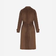 Picture of DIRTY LAUNDRY WOMEN'S DOUBLE-BREASTED LONG COAT BROWN 7