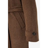 Picture of DIRTY LAUNDRY WOMEN'S DOUBLE-BREASTED LONG COAT BROWN 5