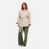 Picture of DIRTY LAUNDRY WOMEN'S KIMONO ROBE COAT BEIGE 4