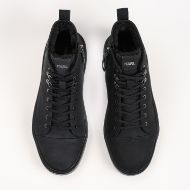 Снимка на KARL LAGERFELD МЪЖКИ СПОРТНИ ОБУВКИ FLINT II MID LACE LINED SNEAKERS BLACK  3