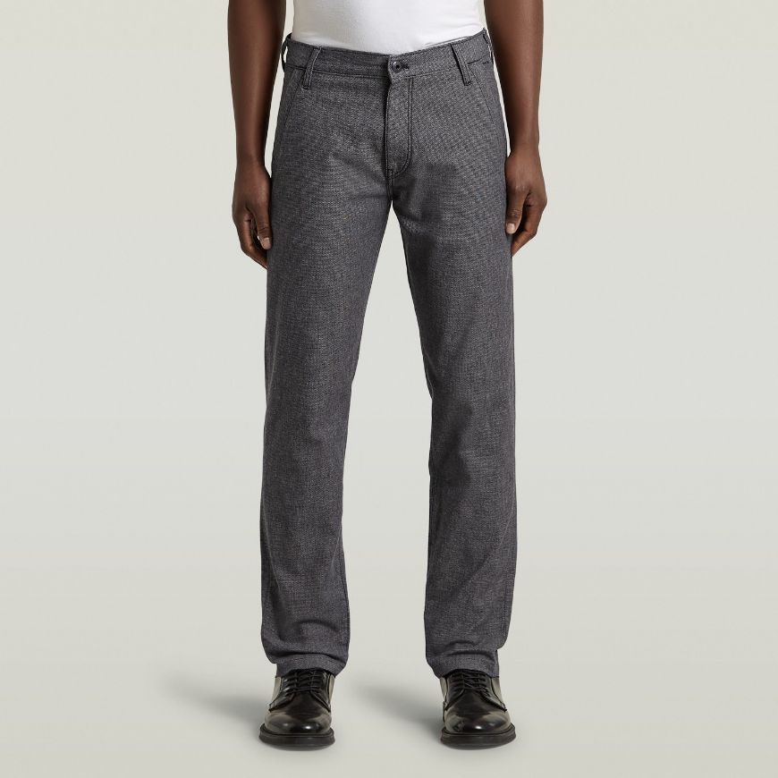 Снимка на G-STAR МЪЖКИ ПАНТАЛОН MORRY TAPERED CHINO DK LEGION BLUE/WHITEBAIT DOBBY