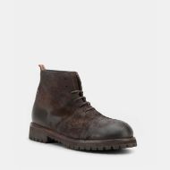 Picture of MOMA MEN'S TRONCHETTO BOOTS ARMY - BROWN 2