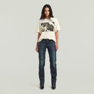 Снимка на G-STAR ДАМСКИ ТОП LOOSE PHOTO T-SHIRT MILK GD 4