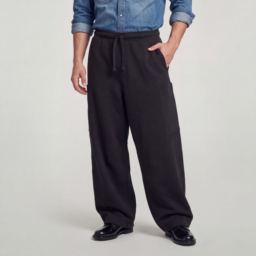 Снимка на G-STAR МЪЖКИ СПОРТЕН ПАНТАЛОН CARGO POCKET SWEAT PANTS DK BLACK