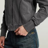 Снимка на G-STAR ДАМСКИ СУИТШЪРТ WASHED ZIP THRU SWEATER DK BLACK GD 3