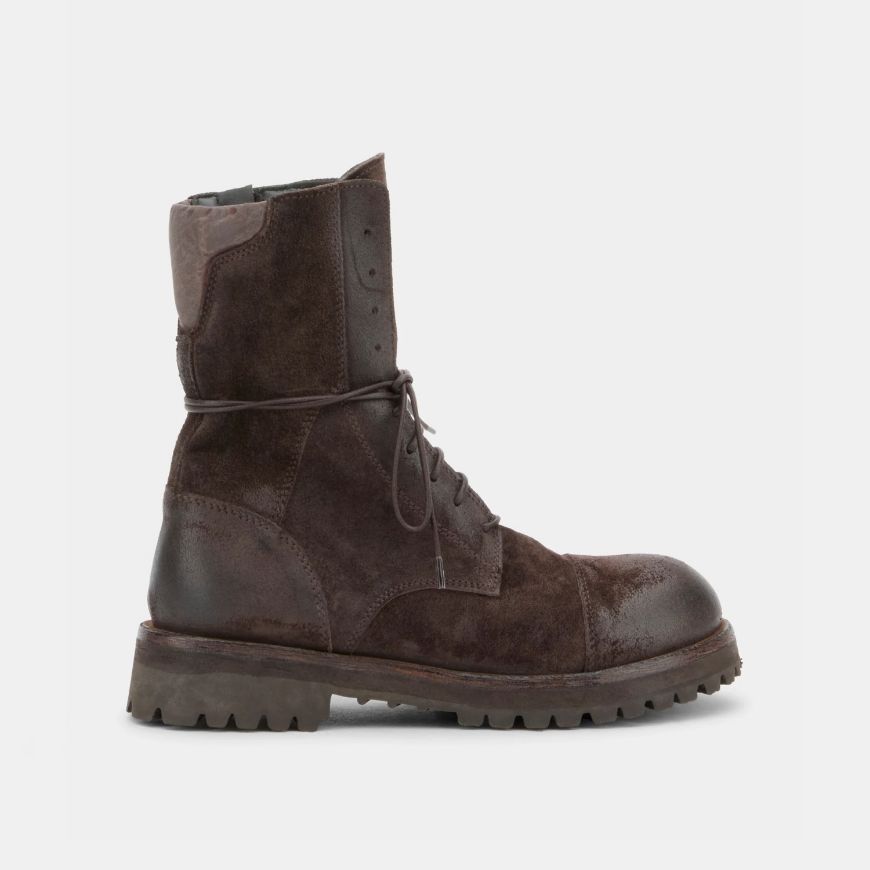 Снимка на MOMA ДАМСКИ БОТИ TRONCHETTO BOOTS ARMY - BROWN