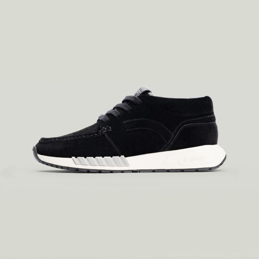 Picture of G-STAR MEN'S AVER MID BASIC SNEAKERS BLACK