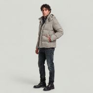 Снимка на G-STAR МЪЖКО ЯКЕ ELEMENT PADDED HOODED PUFFER JACKET ELEPHANT SKIN 4