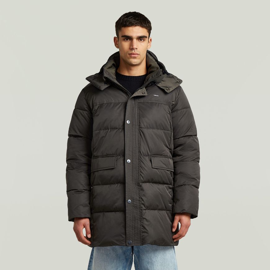 Снимка на G-STAR МЪЖКО ЯКЕ ELEMENT PADDED HOODED PARKA ASFALT