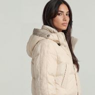 Снимка на G-STAR ДАМСКО ЯКЕ ELEMENT HOODED SHORT JACKET WHITEBAIT 3
